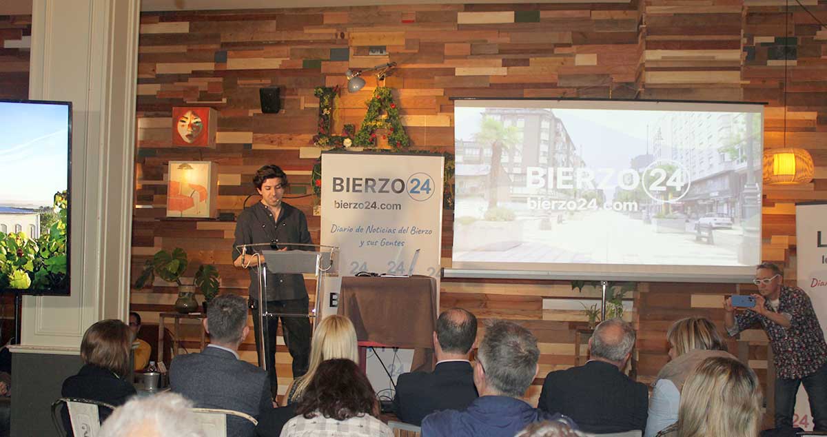 'Bierzo 24' se pone en marcha con una concurrida presentación de su nuevo proyecto