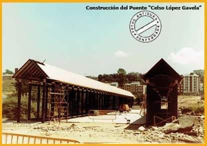 Reviviendo el pasado: imágenes históricas del proceso de construcción del Puente de los Faraones en Ponferrada