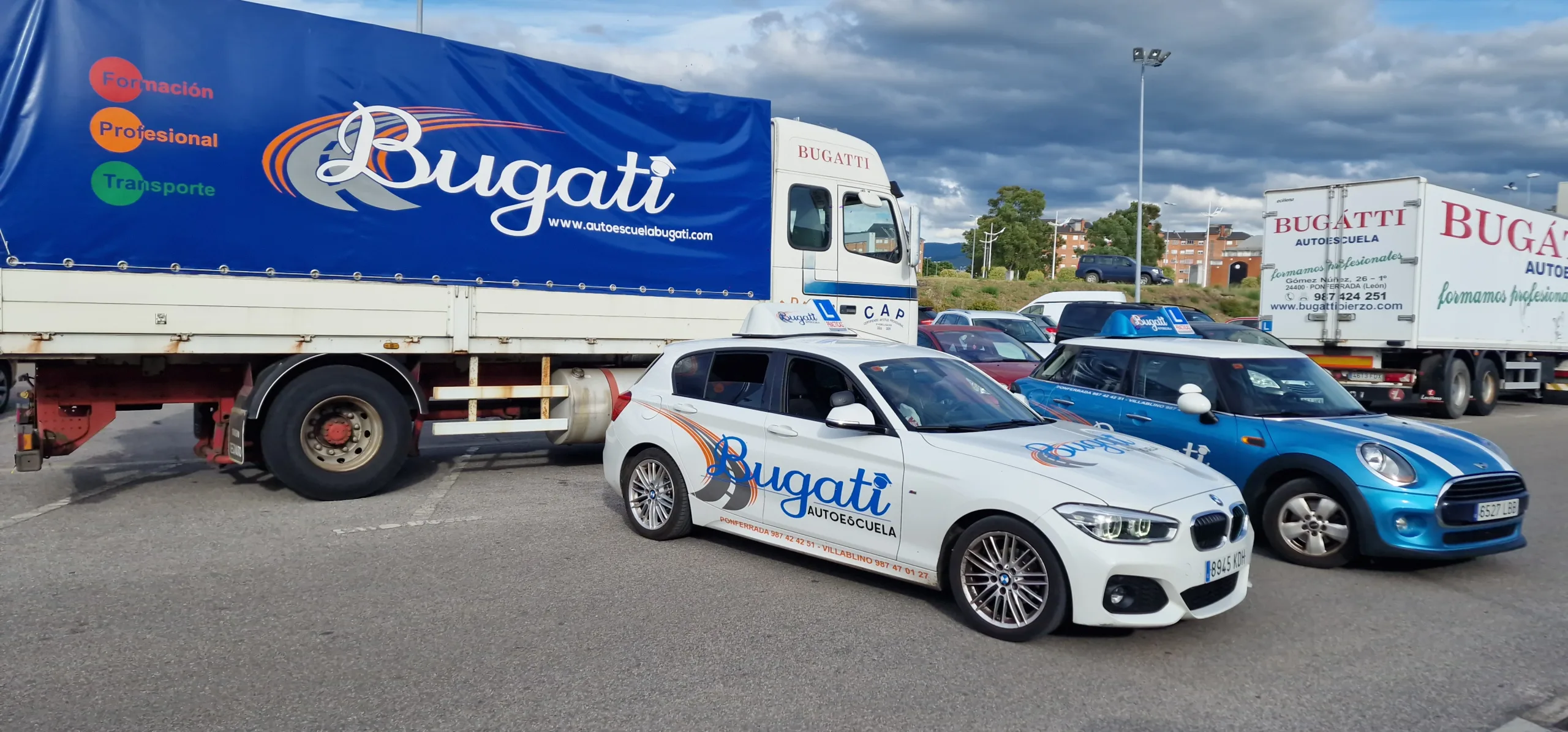 Autoescuela Bugati revoluciona la formación de conductores en Ponferrada y Villablino con cursos intensivos y vehículos modernos