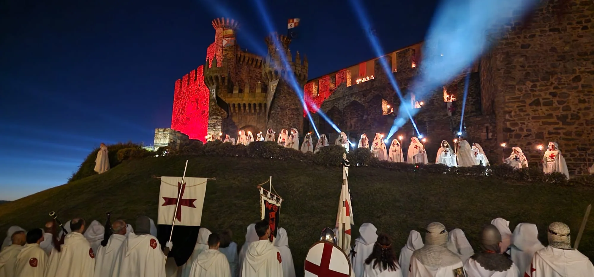 UPL defiende en las Cortes la declaración de la Noche Templaria de Ponferrada como Fiesta de Interés Turístico de Castilla y León