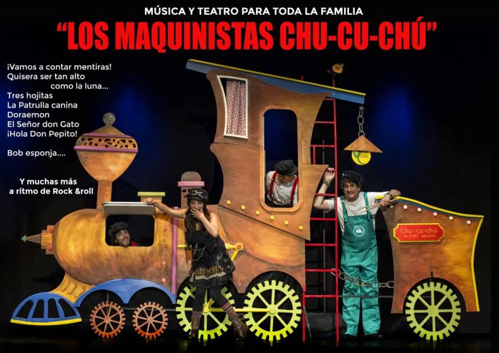 Actuación de Los Maquinistas Chu-cu-chú en Camponaraya