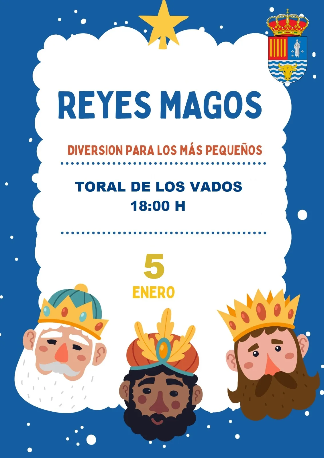 La Cabalgata de Reyes de Toral de los Vados finalizará en el Pabellón Municipal de Deportes por la meteorología