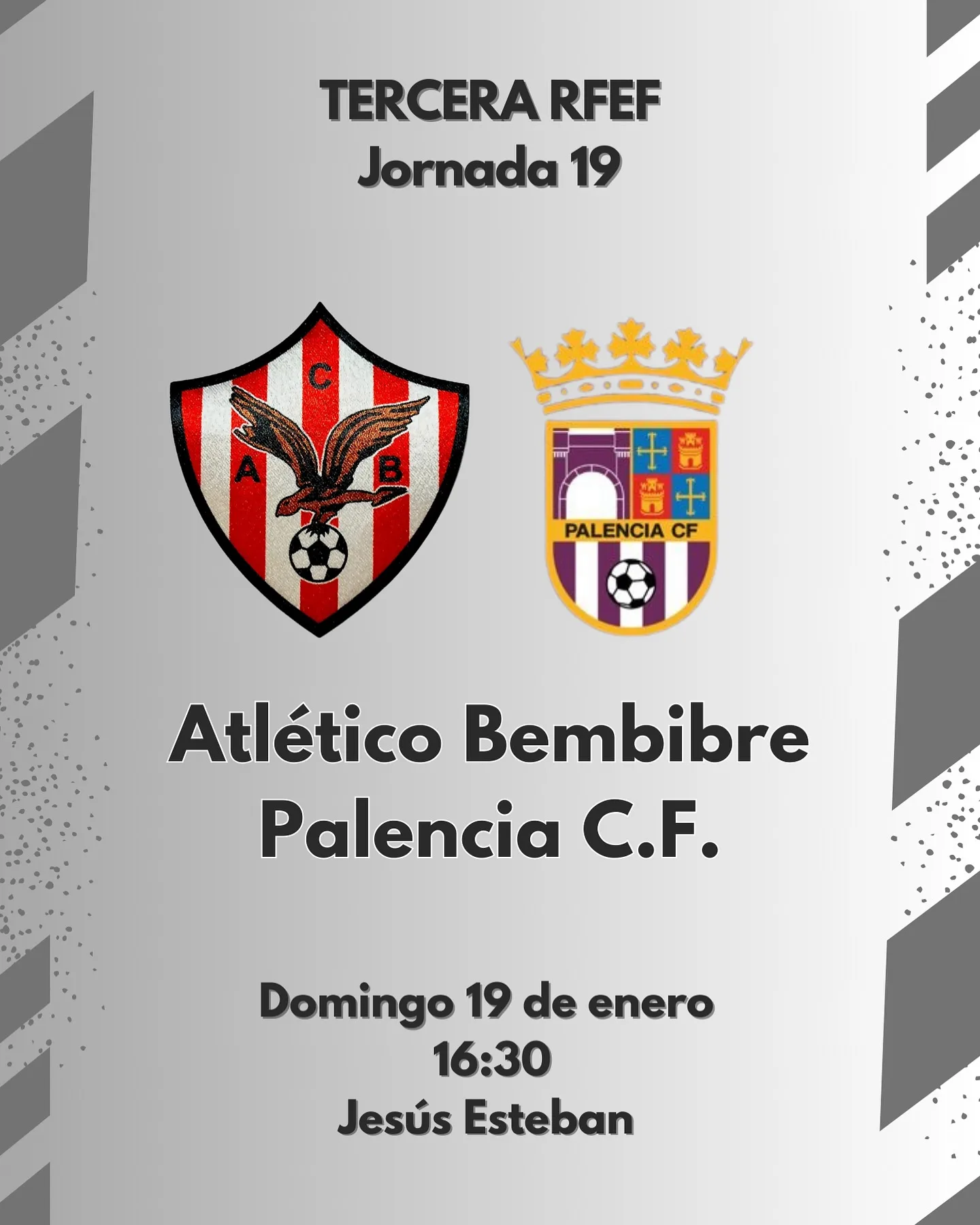 El Atlético Bembibre inicia la segunda vuelta en casa enfrentándose al Palencia C.F.