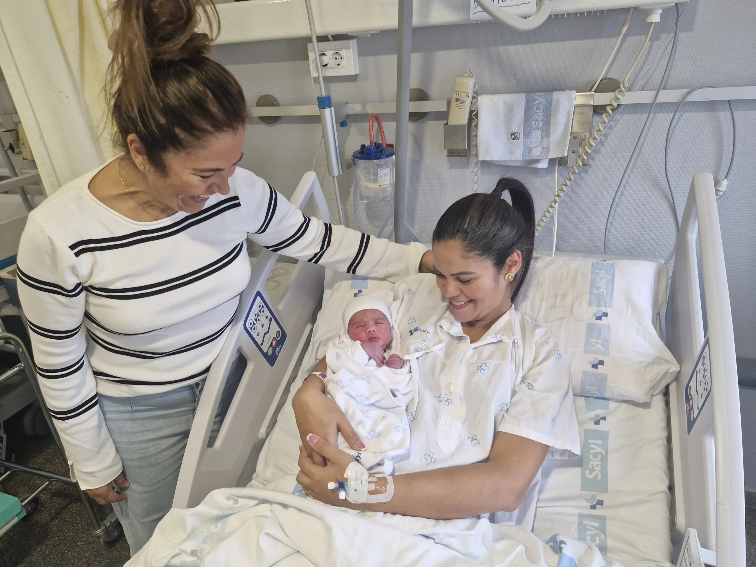 Oliver C.F., el primer bebé de El Bierzo en 2025