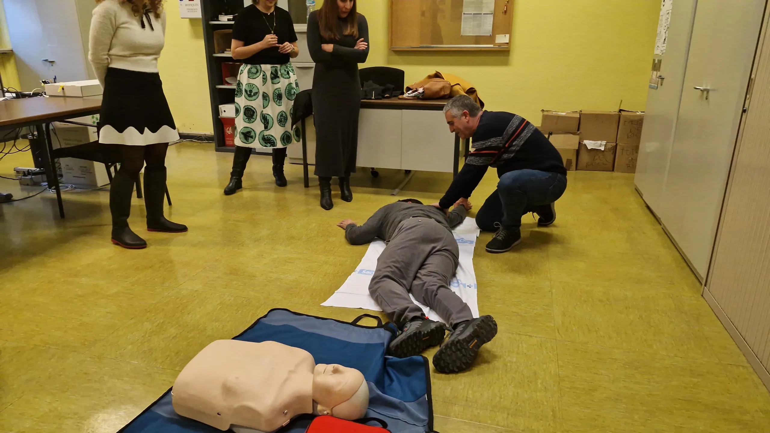 Cursos de primeros auxilios en Ponferrada y Toreno organizados por GASBI