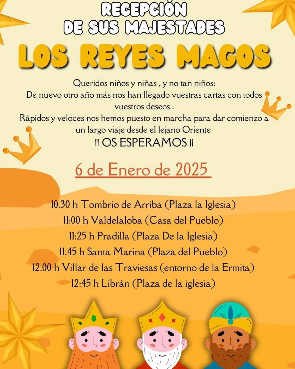 Cabalgata de Reyes Magos en Toreno y Matarrosa