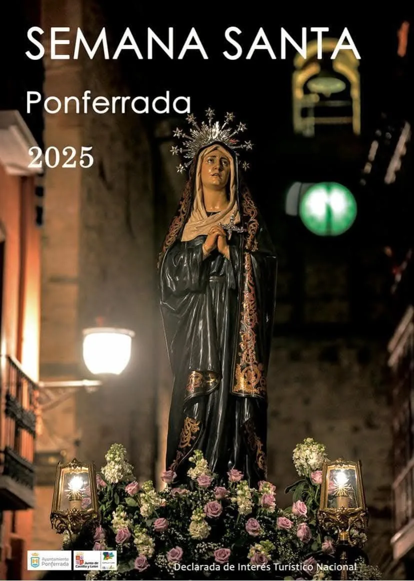 Ponferrada se prepara para el Viernes de Dolores con una jornada de fe, tradición y recogimiento
