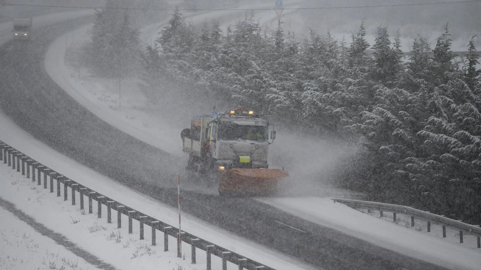 Activada la alerta naranja por nieve en El Bierzo y Laciana a partir de las 12:00 horas