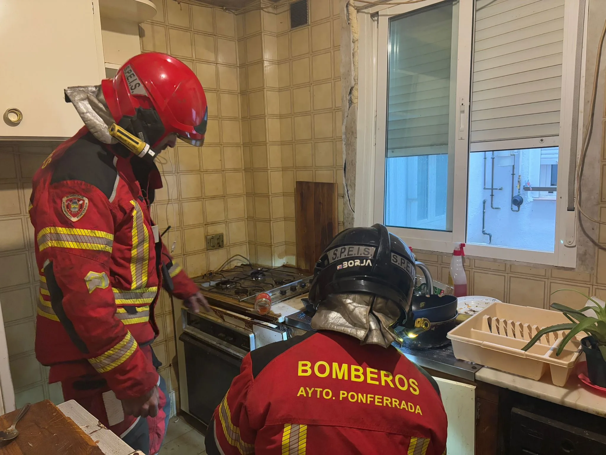 Explosión por bombona de butano en Ponferrada sin daños personales ni estructurales