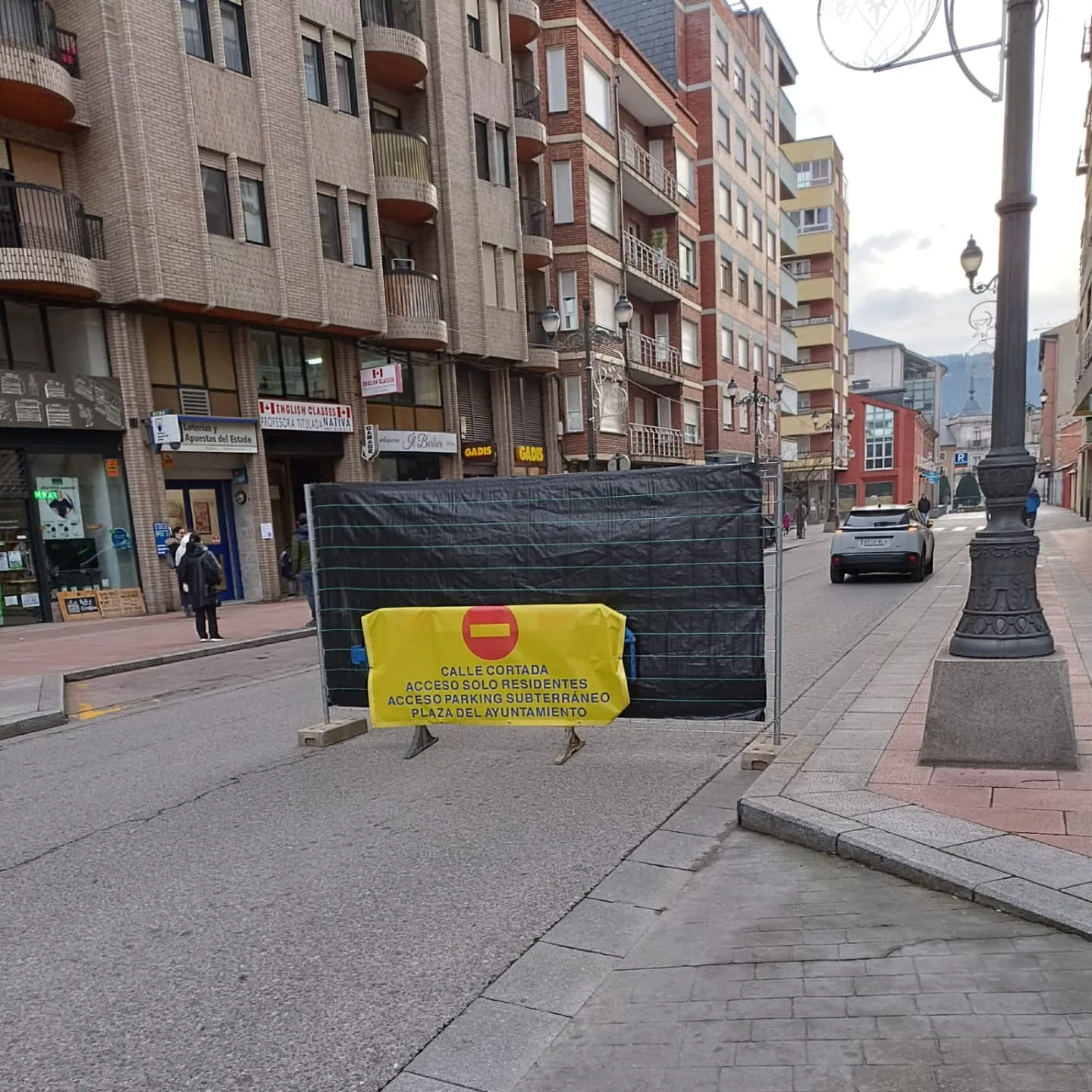El Ayuntamiento de Ponferrada inicia las obras de reurbanización de la Calle Ancha y Obispo Osmundo