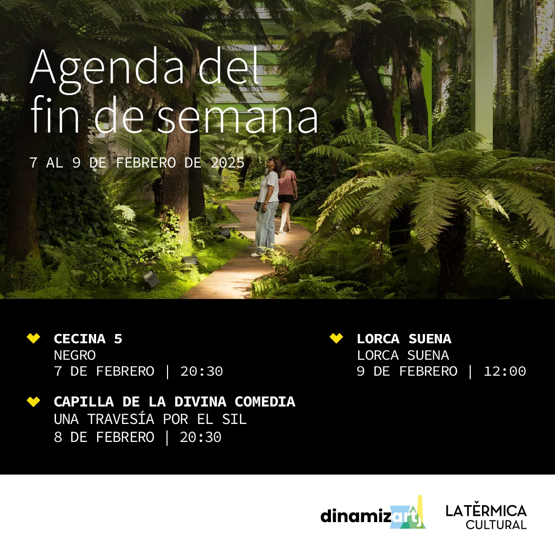 Propuestas musicales en La Térmica Cultural este fin de semana