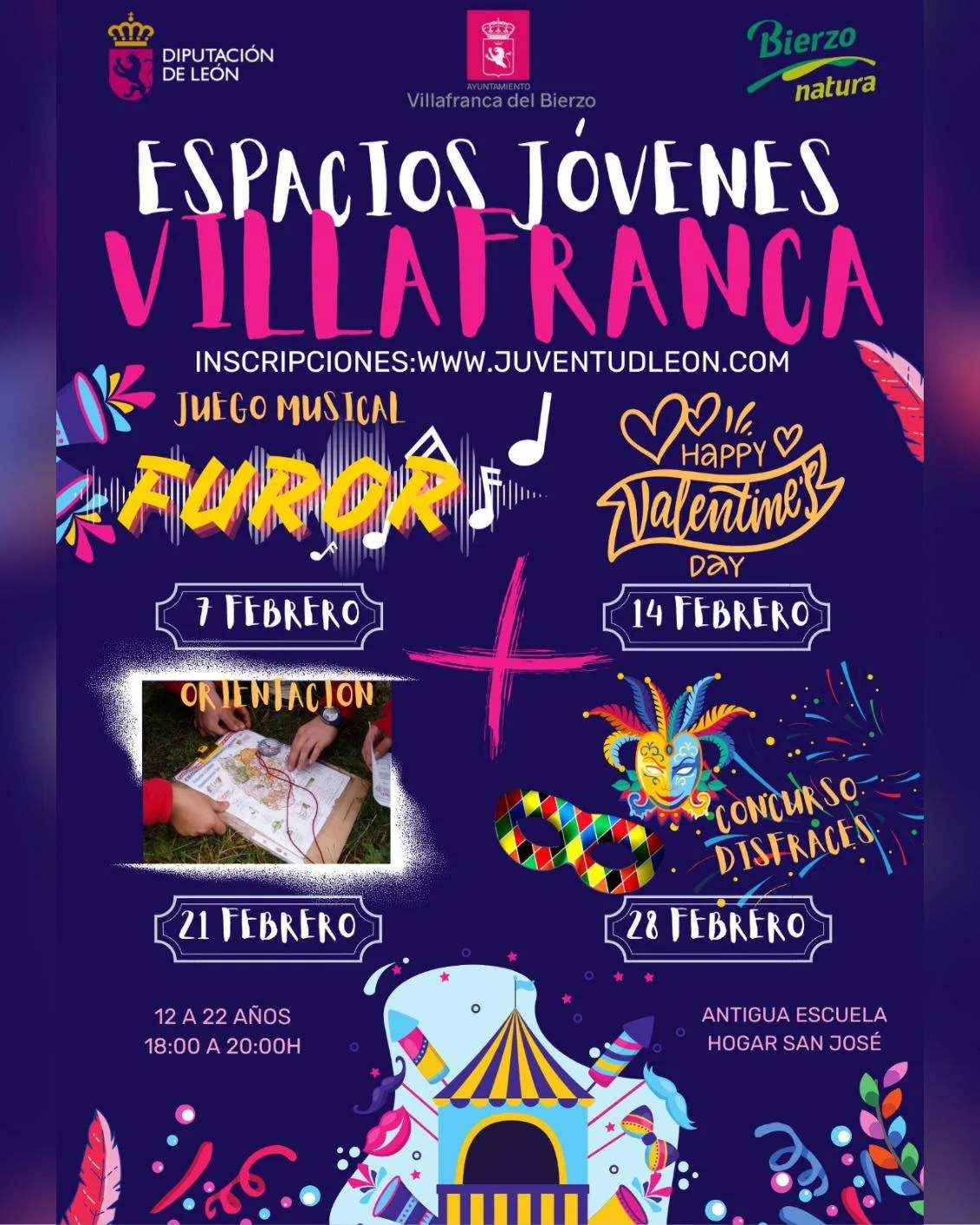 Villafranca del Bierzo ofrece un febrero de actividades para jóvenes