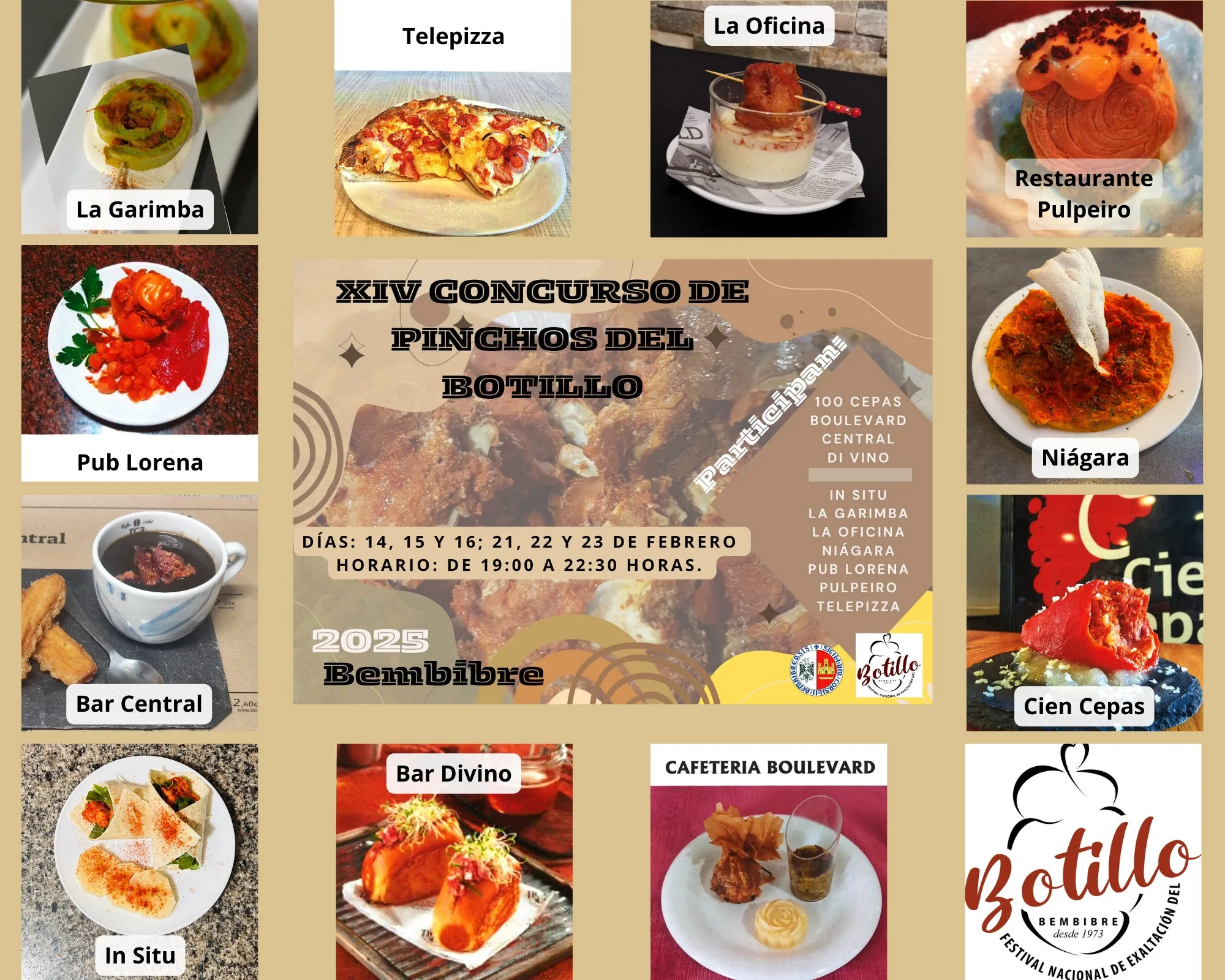 Arrancan las XIV Jornadas de Pinchos del Botillo