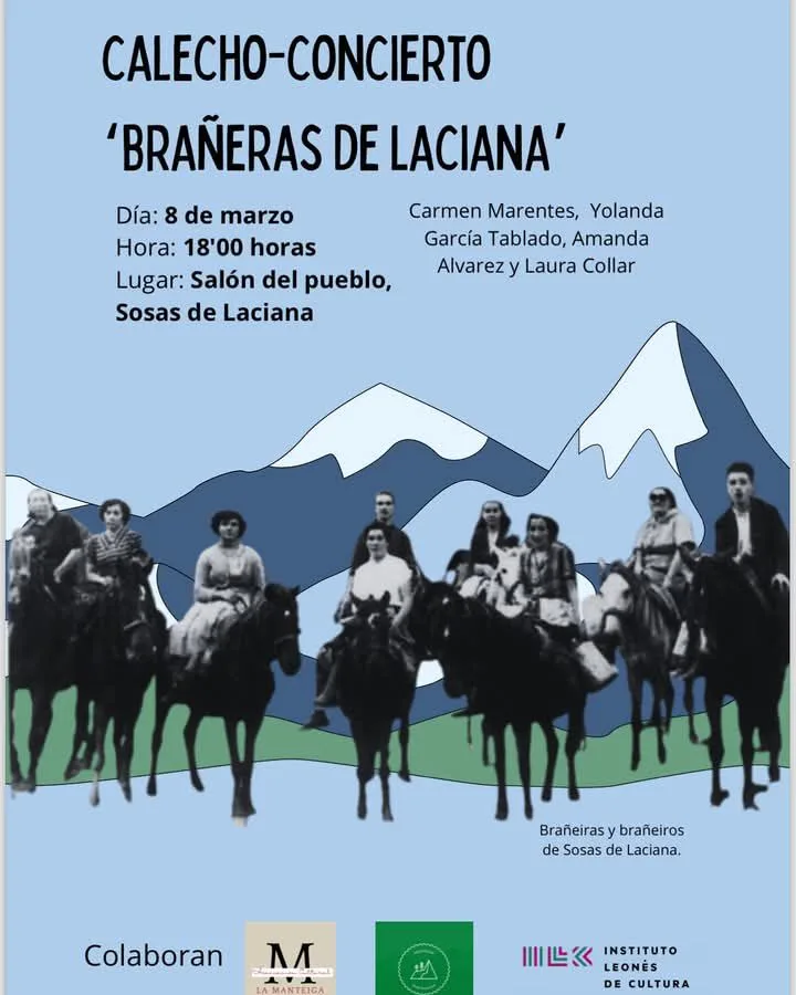 Calecho-Concierto ‘Brañeras de Laciana’ en Sosas