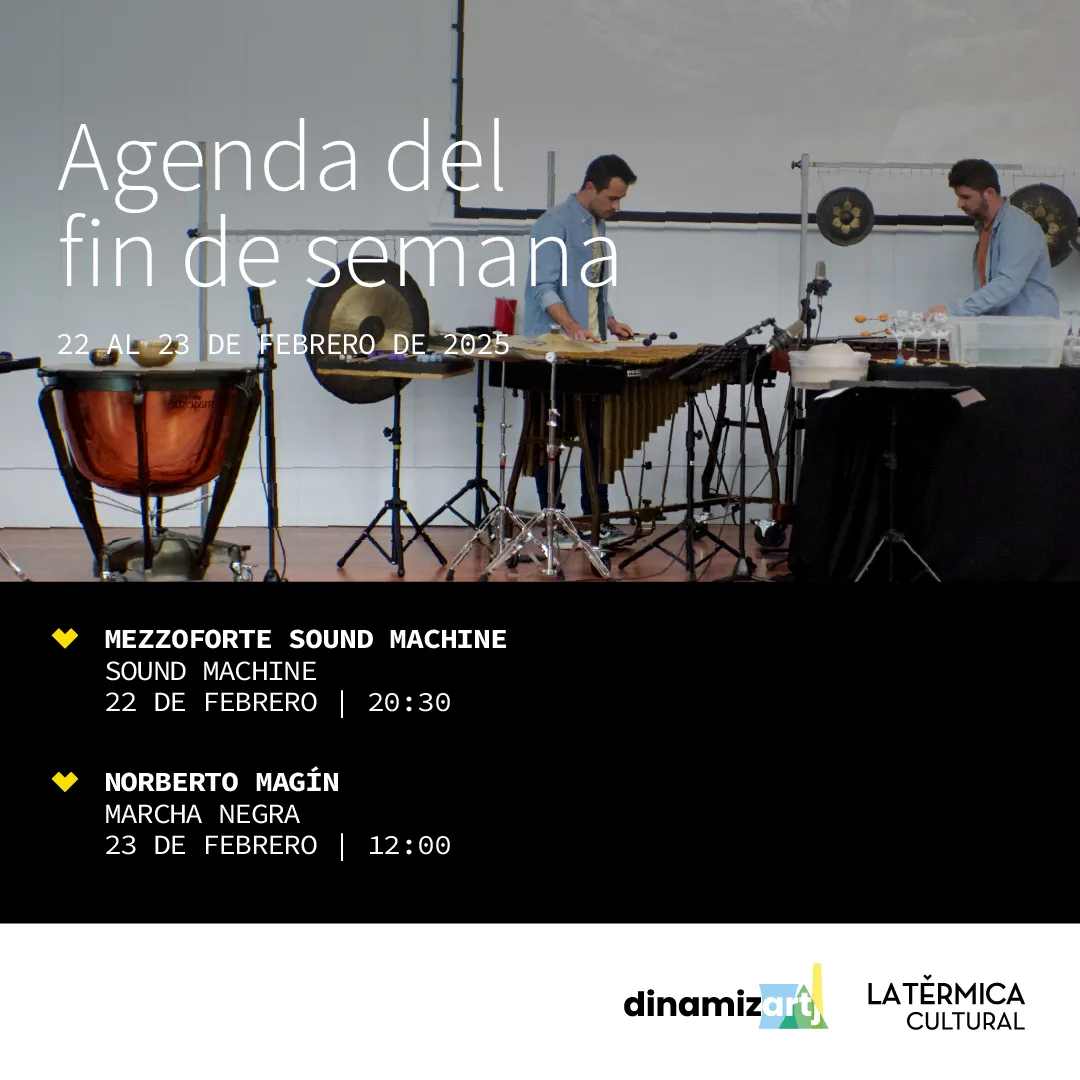 Fin de semana de música instrumental en La Térmica Cultural con Dinamiz-ARTj
