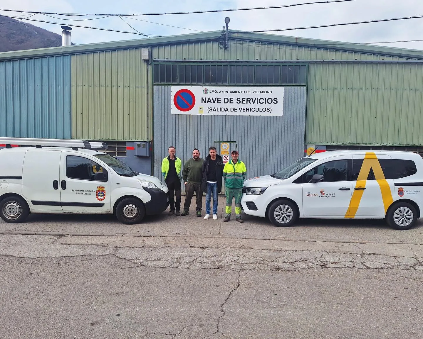 Villablino incorpora dos nuevos vehículos a los Servicios Municipales