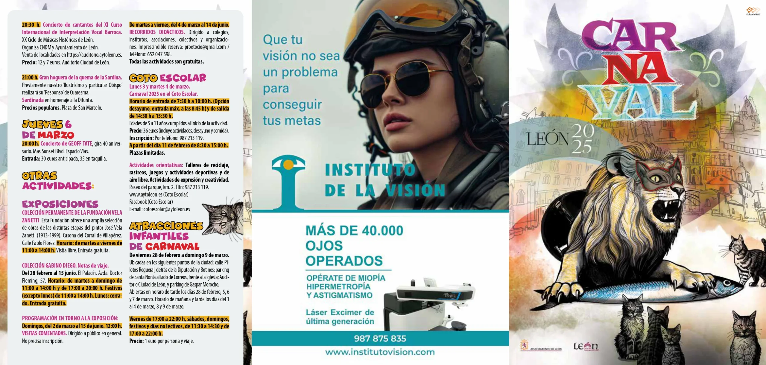Carnavales en León - Programa Completo