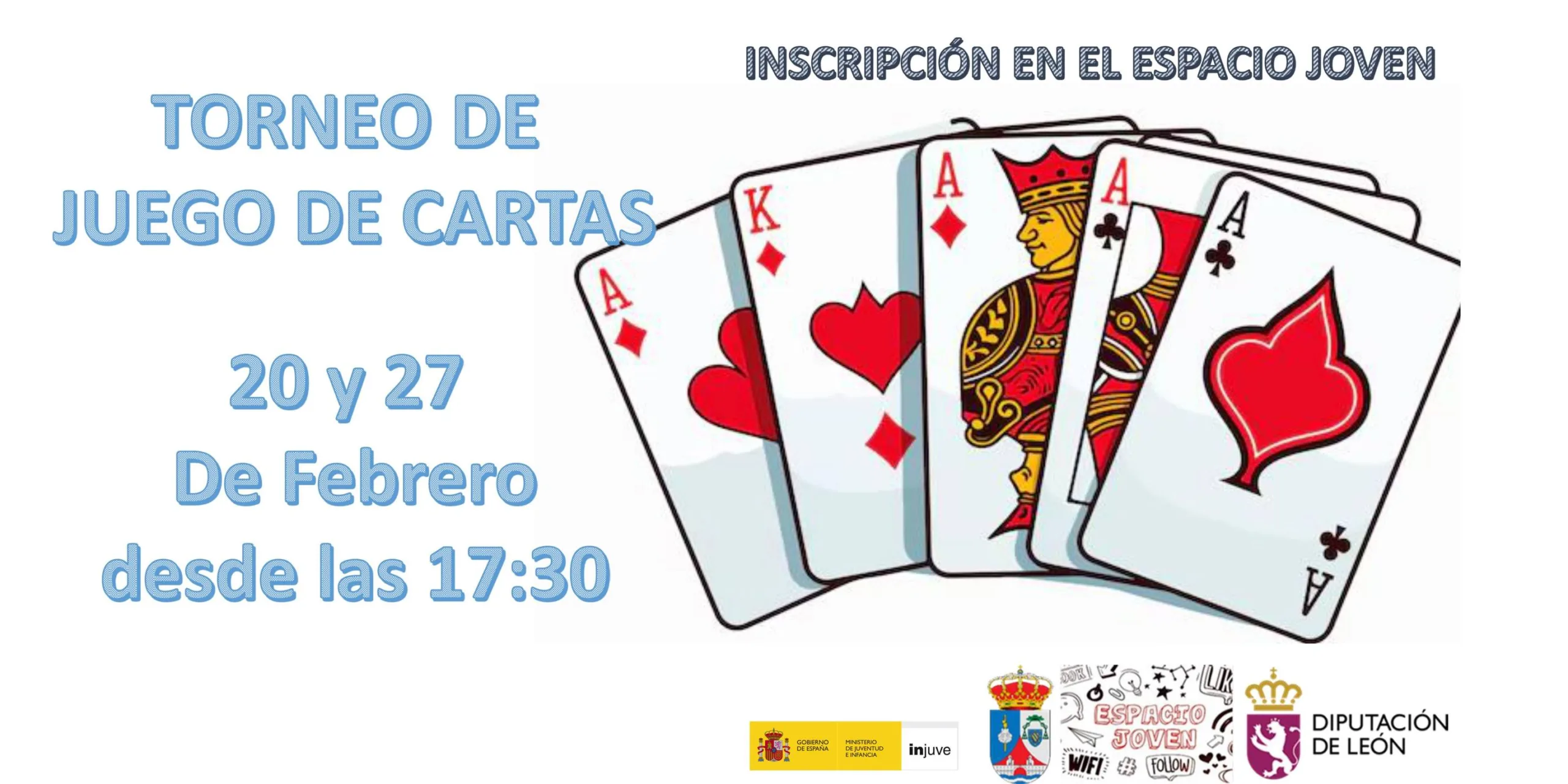 El Espacio Joven de Camponaraya organiza torneos de cartas y juegos de mesa en febrero y marzo
