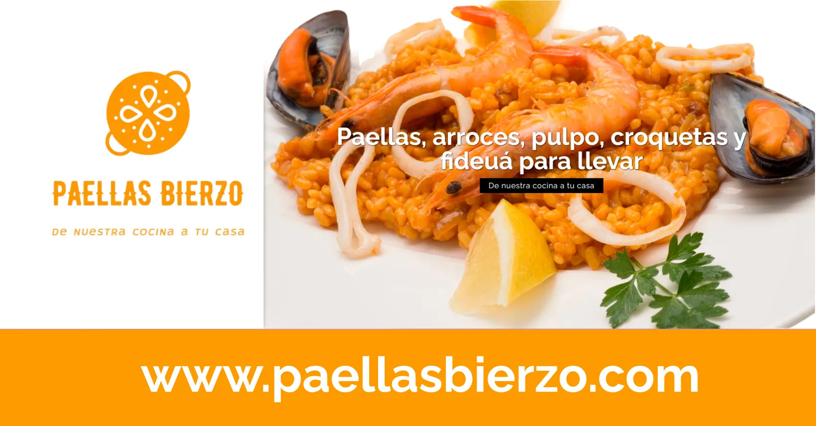 Paellas Bierzo: Deliciosas paellas, arroces, fideuás y croquetas caseras para llevar en Ponferrada