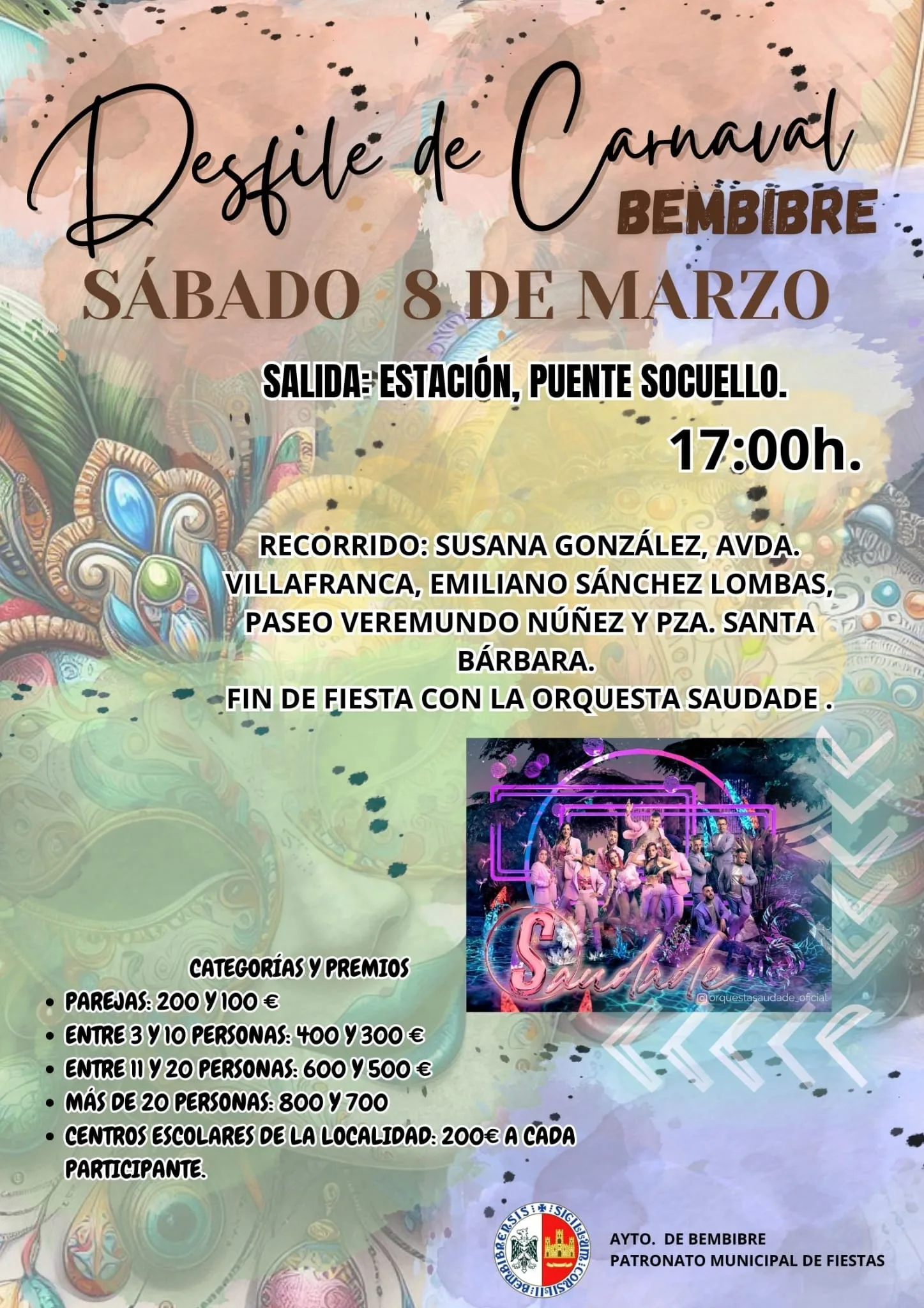 Desfile de Carnaval en Bembibre
