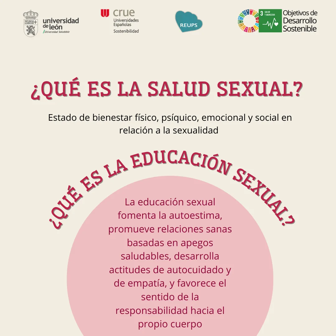 Universidad Saludable de la ULE centra febrero en la salud sexual y prevención de la pornografía