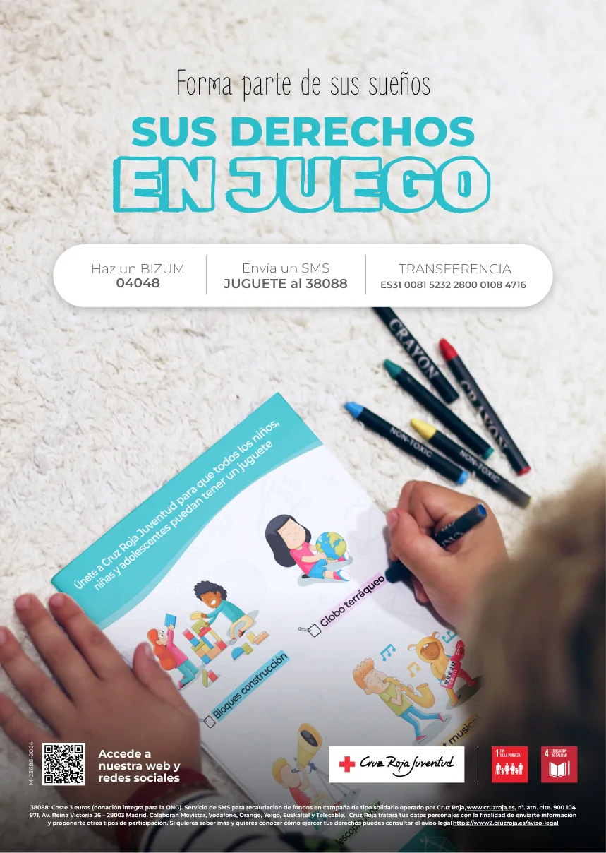 Cruz Roja Juventud entrega más de 780 juguetes en León con el proyecto ‘El juguete educativo’