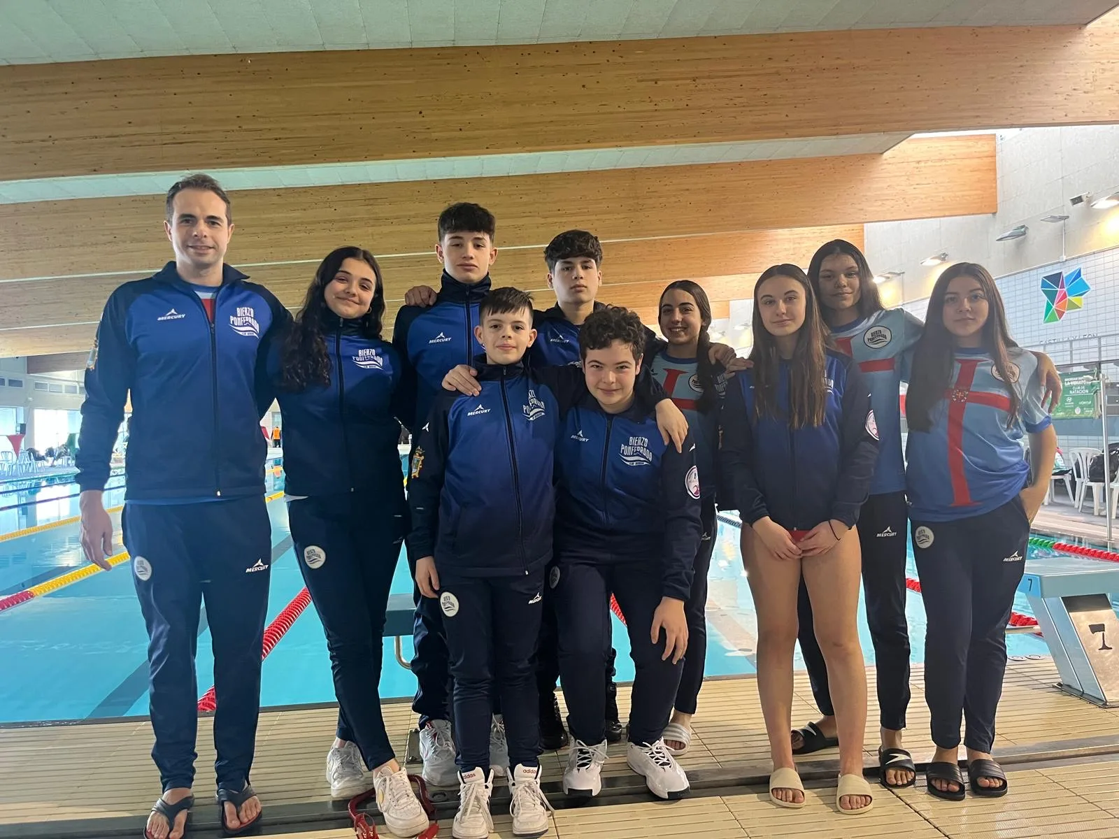 El Club Natación Bierzo Ponferrada brilla en el Campeonato de Castilla y León Infantil de Invierno