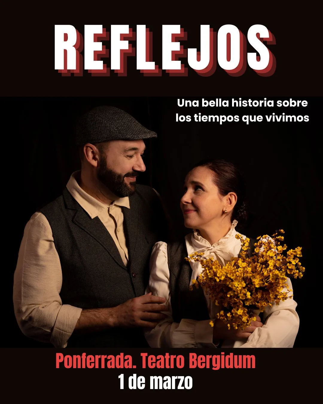 Dinamia Teatro celebra su 10º aniversario en el Bergidum con la obra "Reflejos"