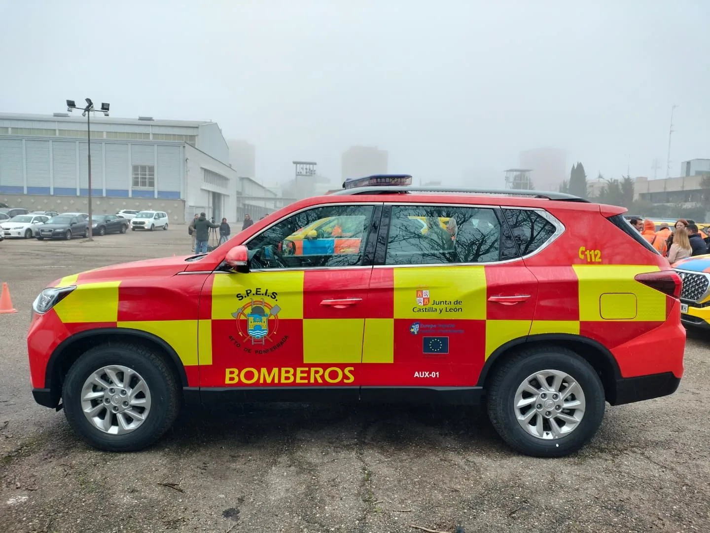 [FOTOS] Nuevo Vehículo para el Servicio de Extinción de Incendios de Ponferrada