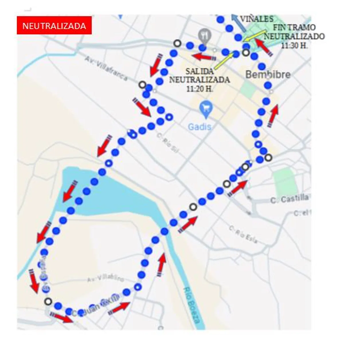 Cortes de tráfico en Bembibre este domingo por el recorrido del Memorial Chely Álvarez