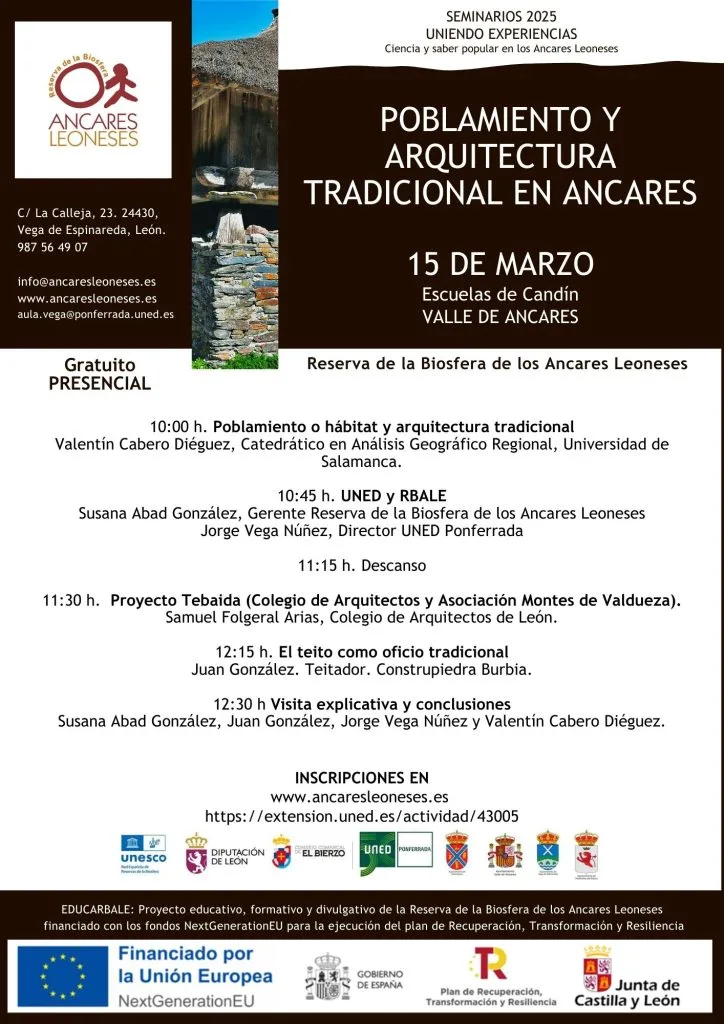 Seminario sobre poblamiento y arquitectura tradicional en Ancares