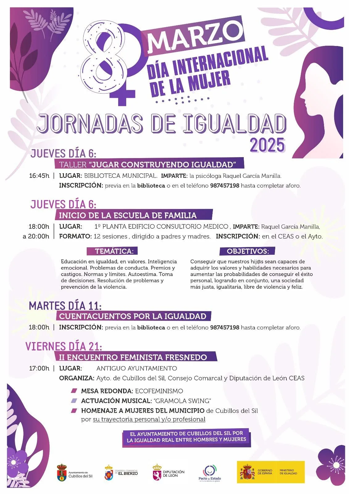 Día Internacional de la Mujer en Cubillos del Sil