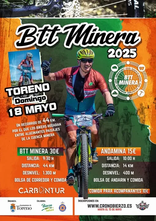 Llega la BTT Minera 2025 a Toreno