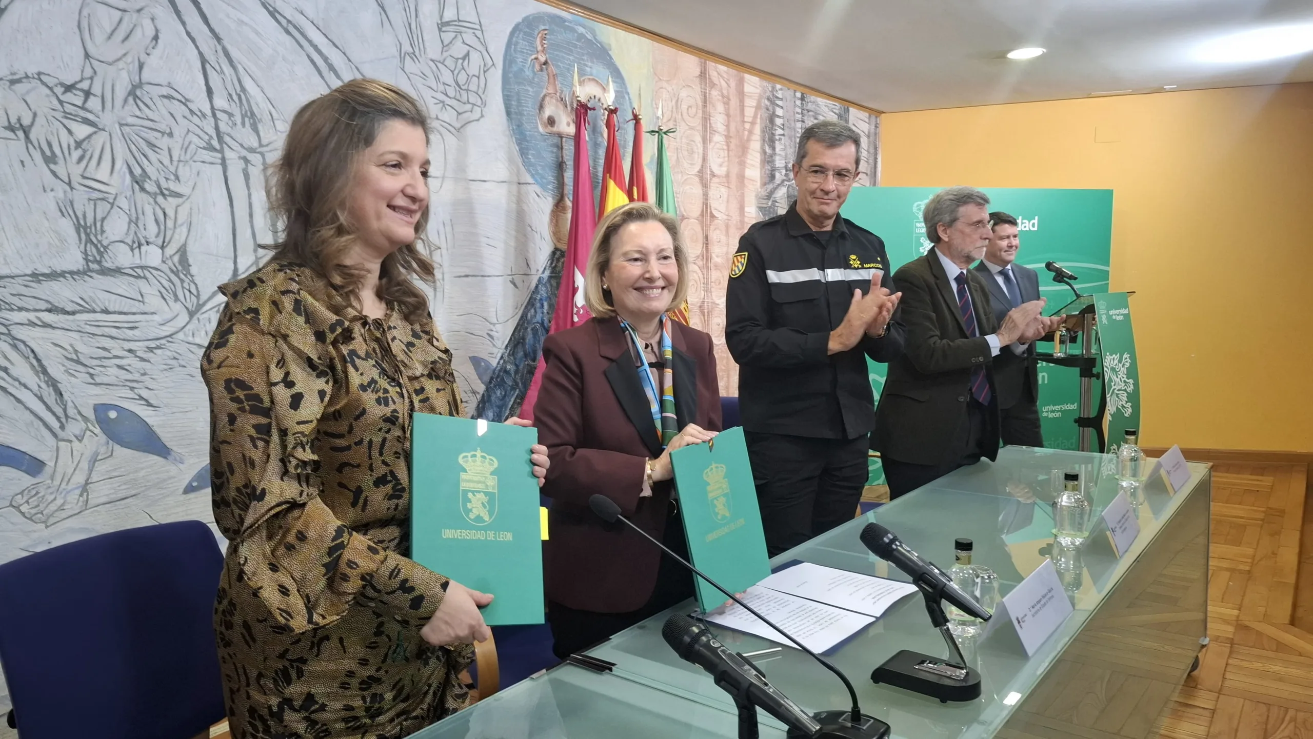 La Universidad de León desarrollará un simulador de emergencias para la Unidad de Drones de la UME