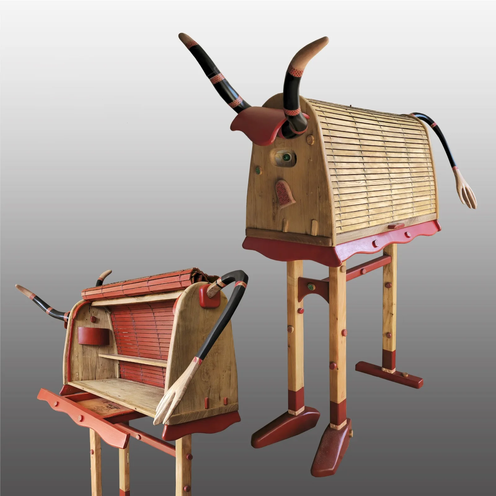 El Museo de los Pueblos Leoneses fusiona arte contemporáneo y carnaval tradicional en una exposición de Ángel Manuel Rodríguez Romero