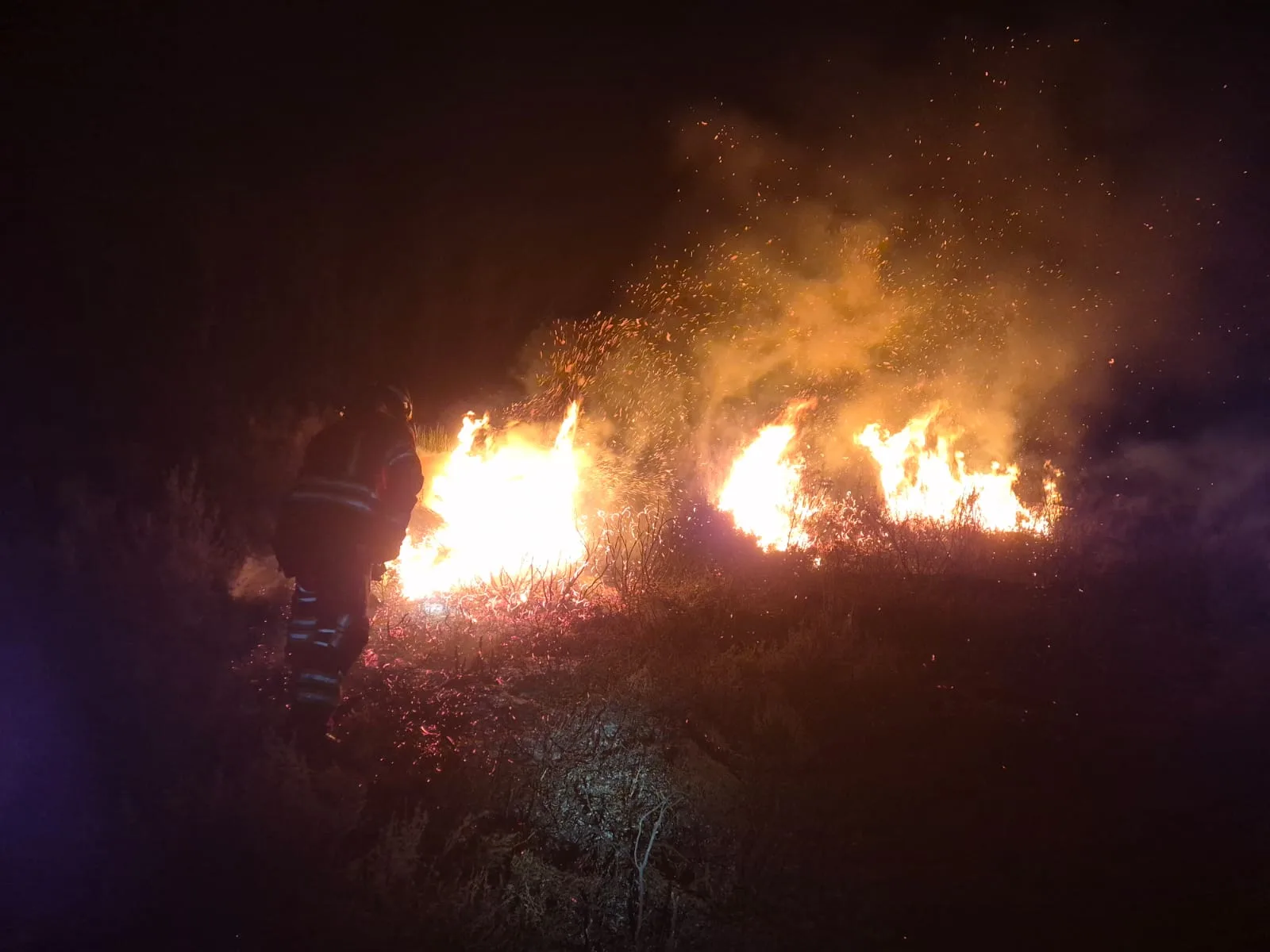 Medio Rural sospecha de la "intencionalidad" de un nuevo incendio en Bouzas