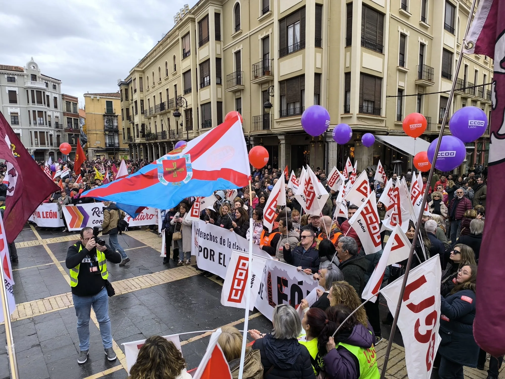 CCOO plantea un plan de emergencia de inversión pública ante "la difícil situación que atraviesa El Bierzo" con una pérdida de 15.000 habitantes y 7.000 afiliados al INSS en las dos últimas décadas