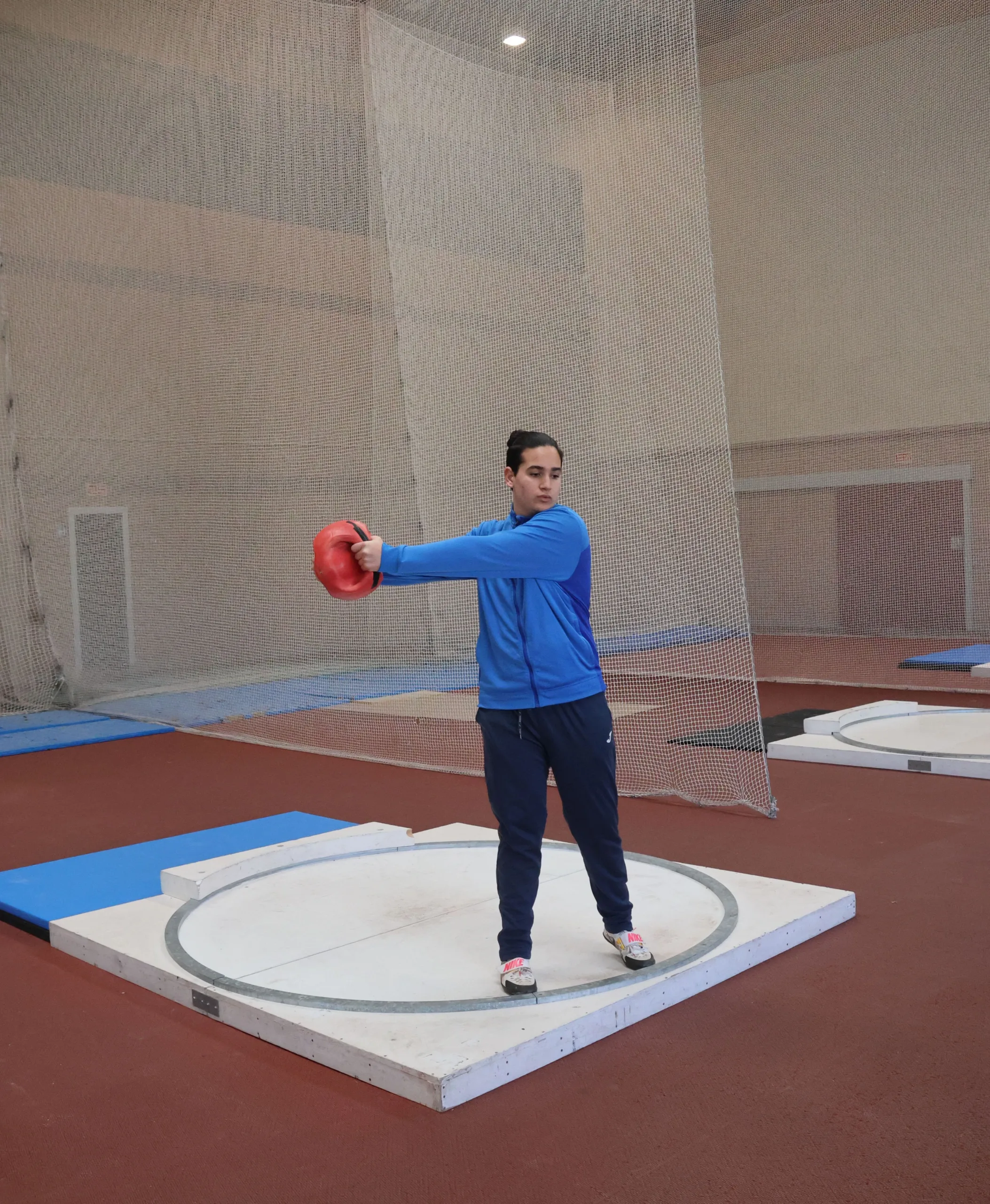 Miguel Muñoz Gonçalves, sexto en el campeonato de España de lanzamientos largos de invierno