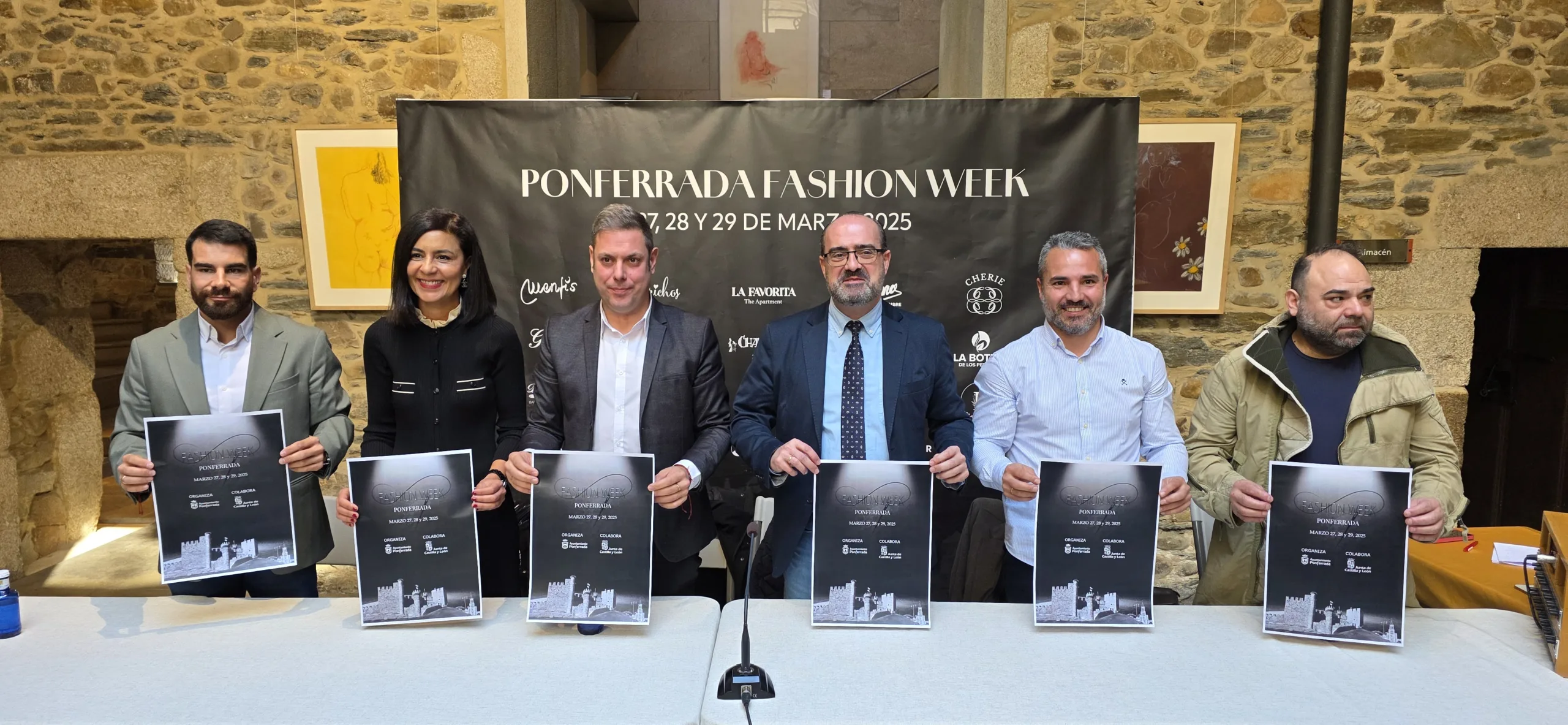 Mesas redondas en la I Semana de la Moda de Ponferrada y pantalla gigante para seguir el acto inaugural este jueves
