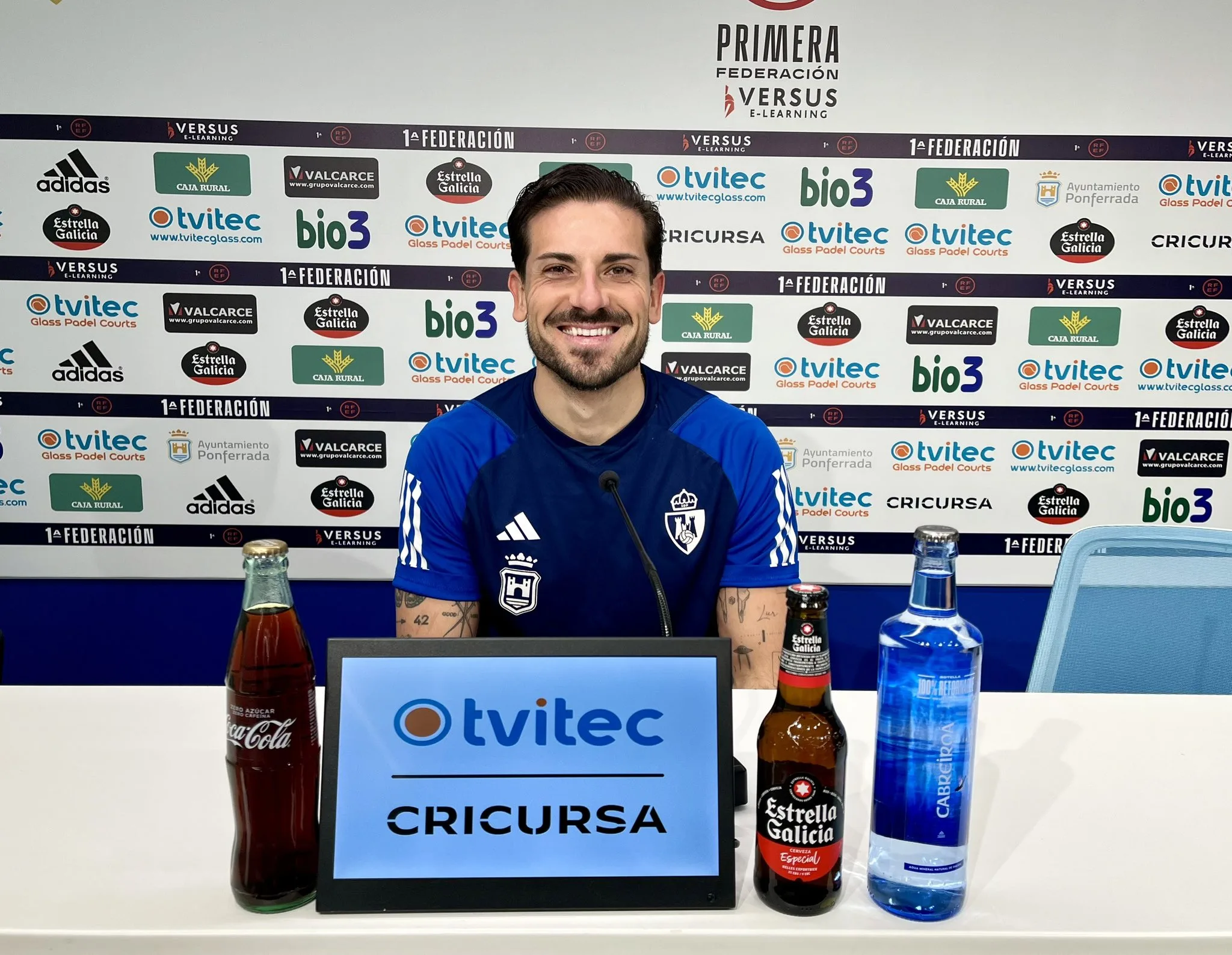 La Ponferradina rescinde su contrato con Borja Fernández