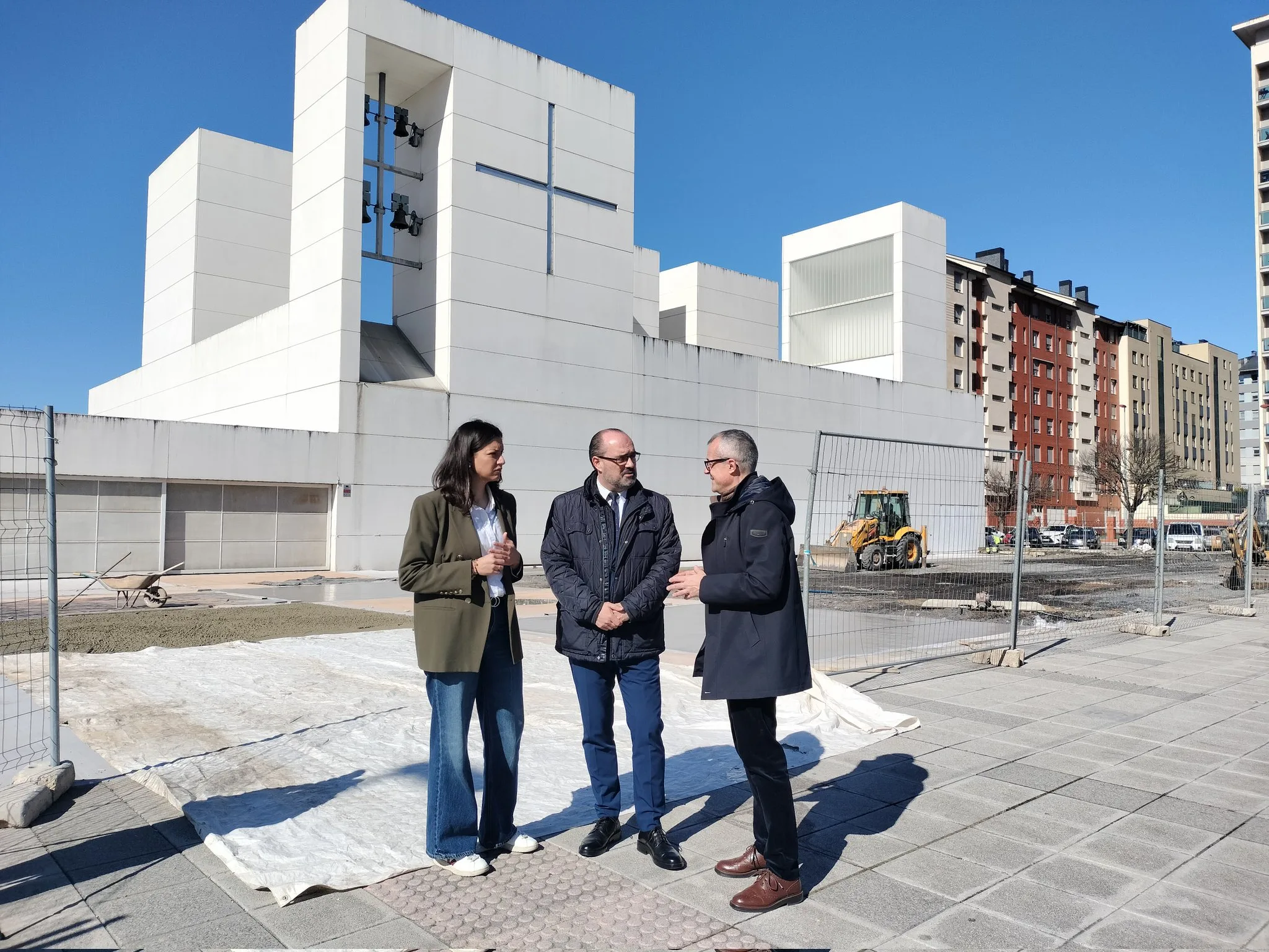 Ponferrada invertirá 48.000 euros en la mejora del entorno de la Iglesia del Buen Pastor en La Rosaleda