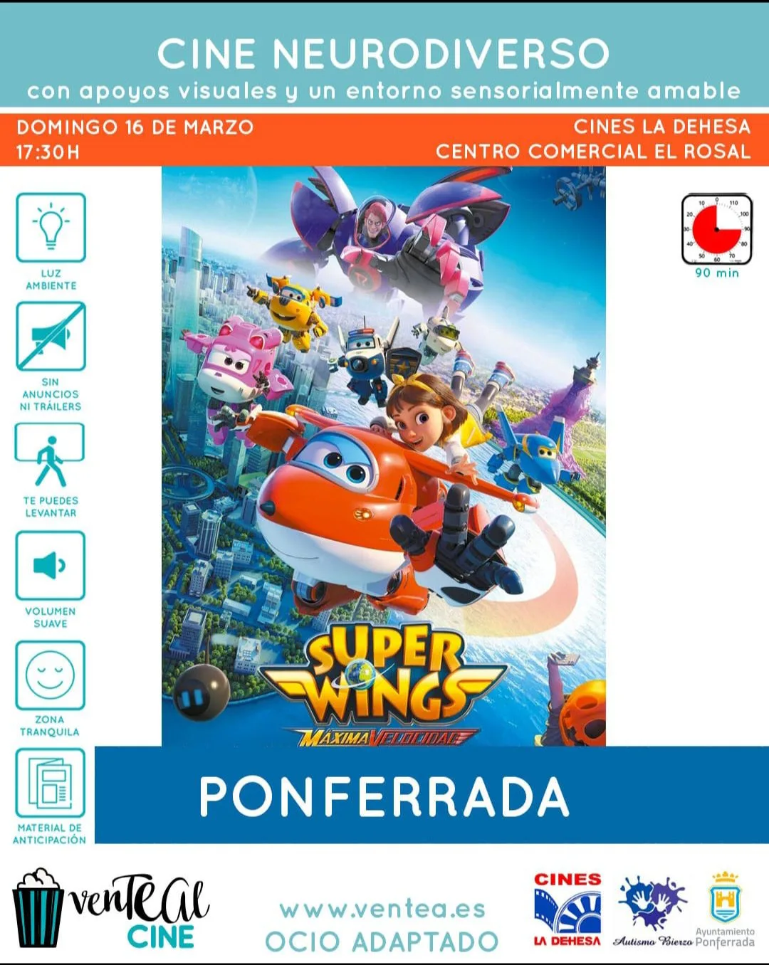 Cine Neurodiverso: Una oportunidad para el cine adaptado en Ponferrada