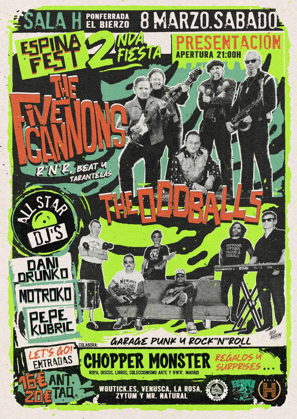 Espina Fest presenta su cartel con un fiestón en Ponferrada