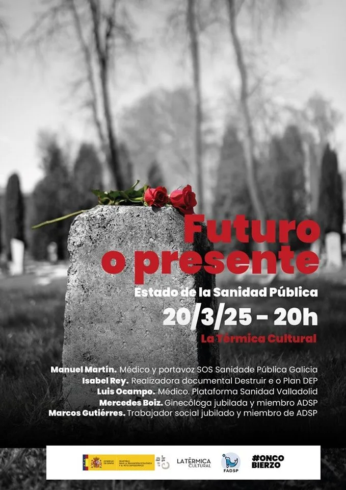 Oncobierzo organiza una charla sobre el futuro de la Sanidad Pública en Ponferrada