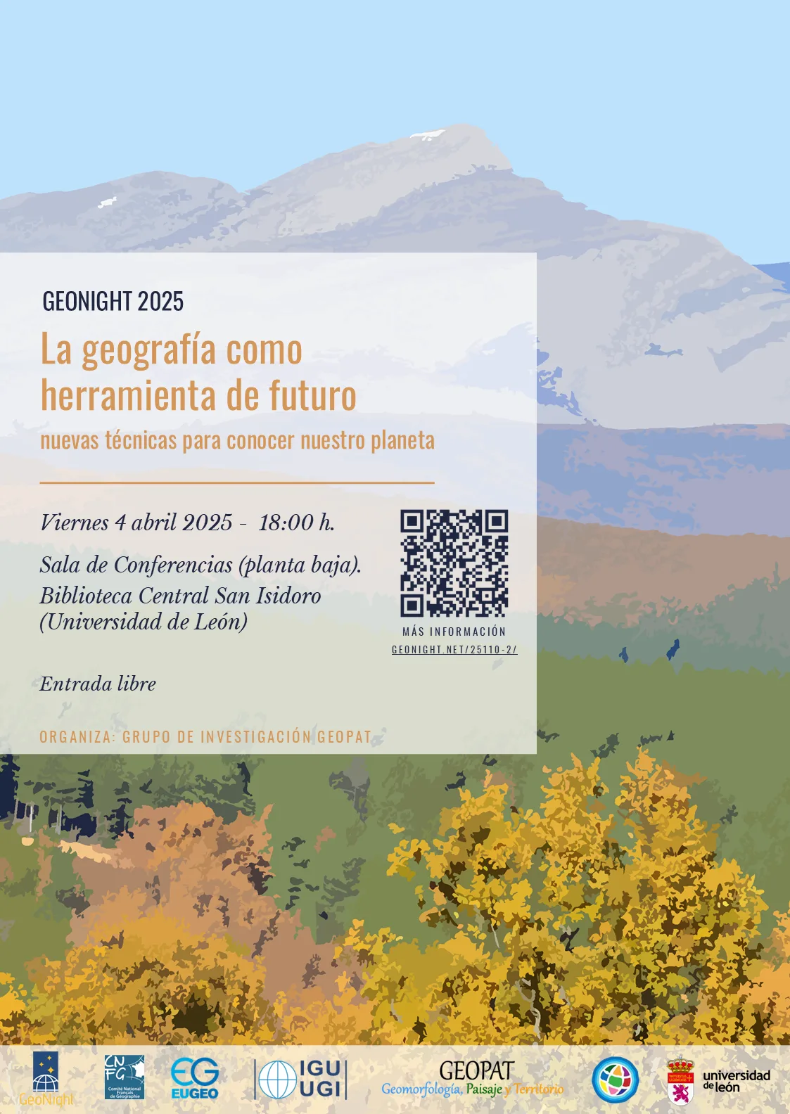 La ULE se suma a la Geonight para acercar la geografía a la sociedad