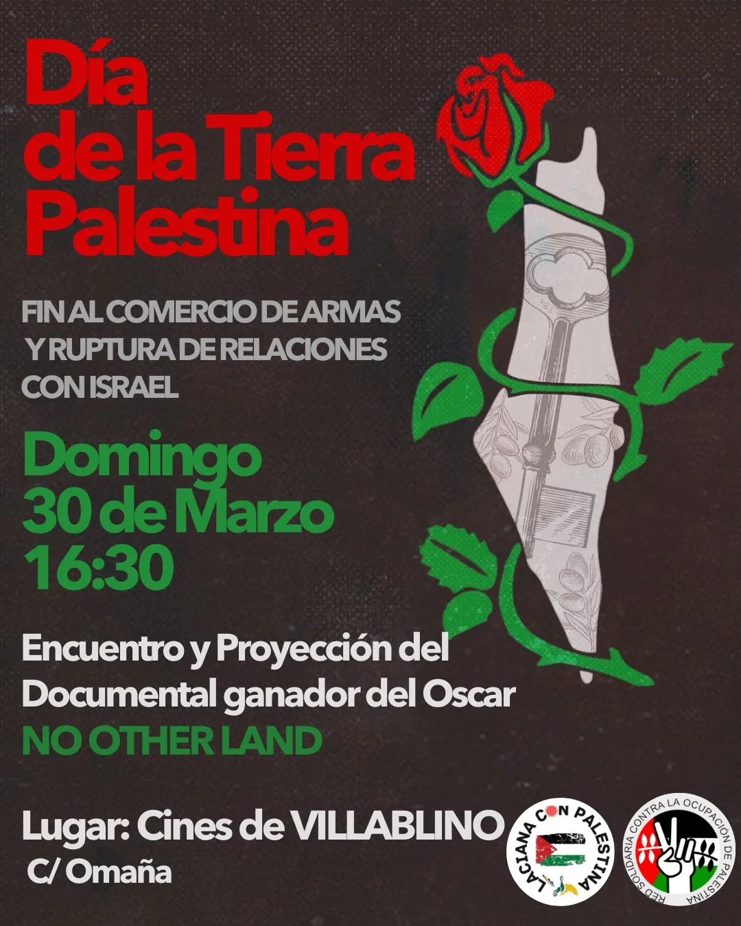 Villablino acoge la proyección de "No Other Land" en solidaridad con Palestina
