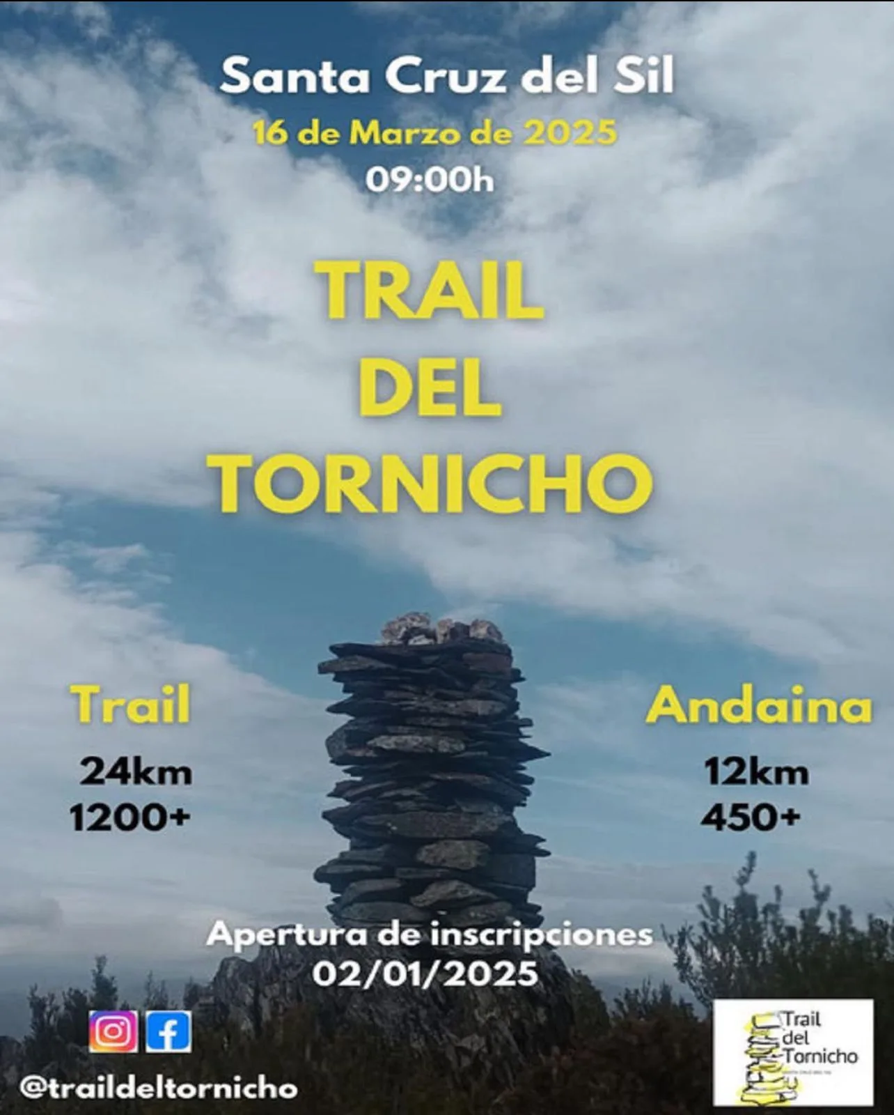 Santa Cruz del Sil celebra este domingo 16 marzo el primer 'Trail del Tornicho'