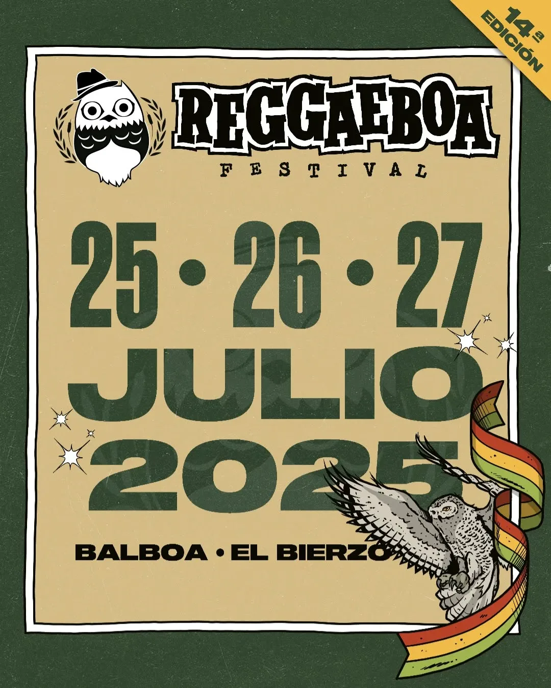 A la venta las entradas para el Reggaeboa Festival 2025
