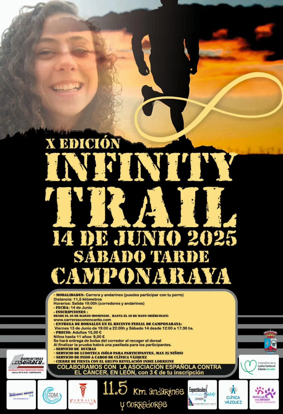 Camponaraya acogerá la última edición de la Infinity Trail – Memorial Cristina Díaz