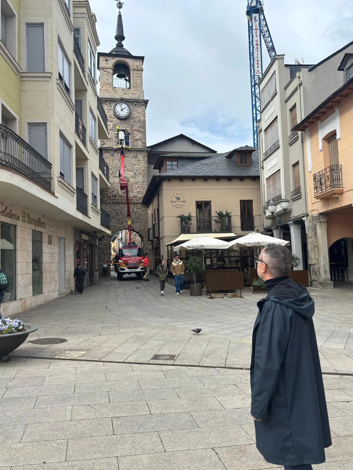 Ponferrada reactiva la esfera del reloj que da a la plaza del Ayuntamiento